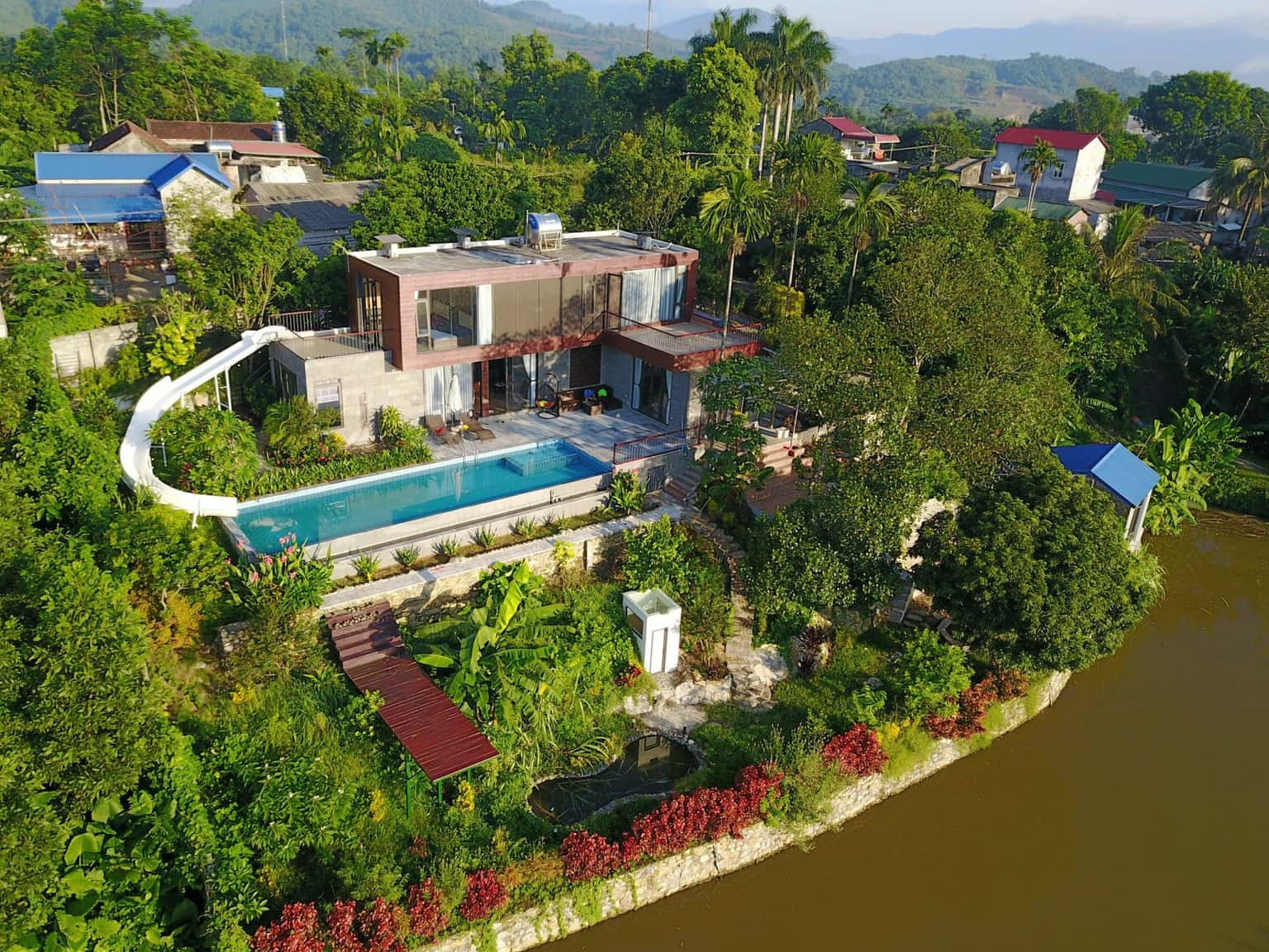 khuon vien an vien villa hoa binh