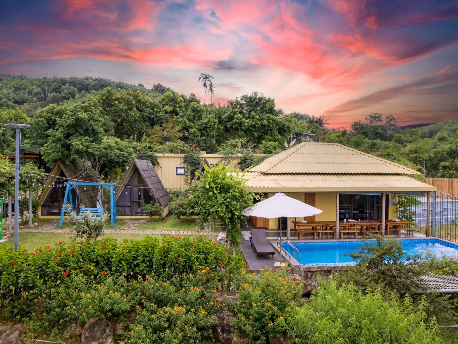 Yên Bài、Ba VìのGold 16 Villa（Chill Garden）