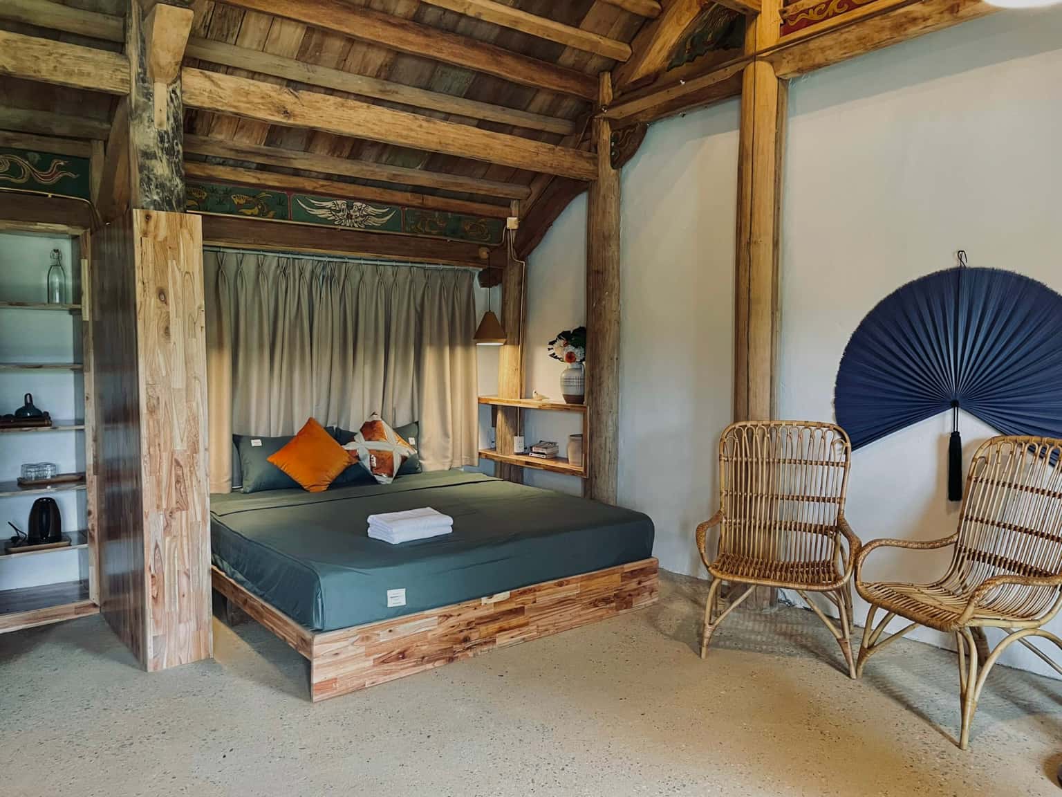 justfly bungalow 2 giuong mura retreat ba vi