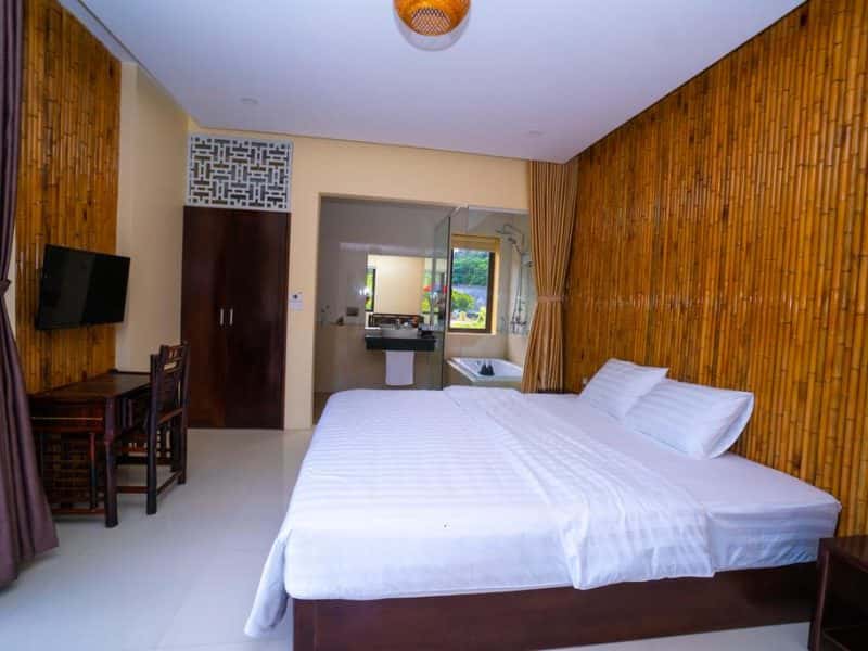 justfly trang an retreat phong giuong king view ho boi ninh binh