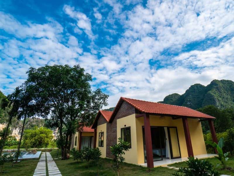 justfly trang an retreat phong gia dinh view vuon ninh binh