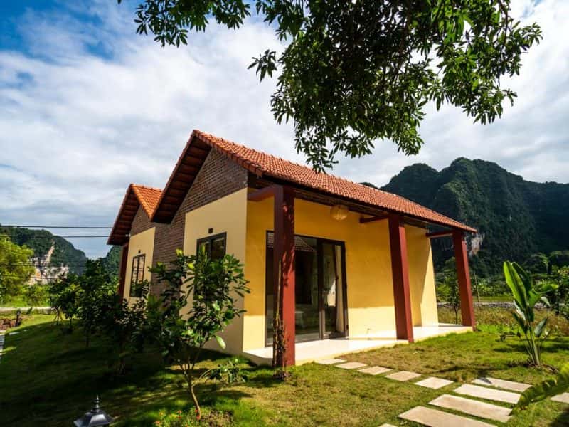 justfly trang an retreat phong gia dinh view vuon ninh binh