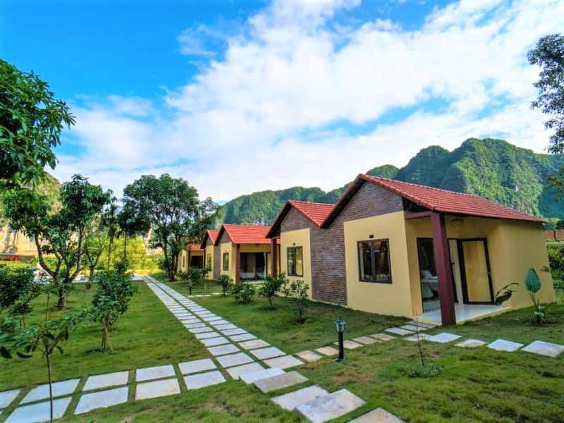 justfly trang an retreat phong 3 nguoi view vuon ninh binh