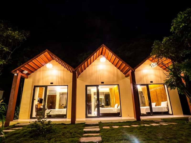 justfly trang an retreat phong 2 giuong don view vuon ninh binh