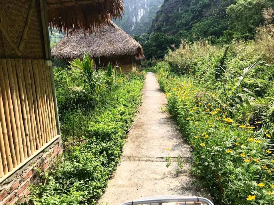 justfly ninh binh valley homestay bungalow mat nuoc ninh binh