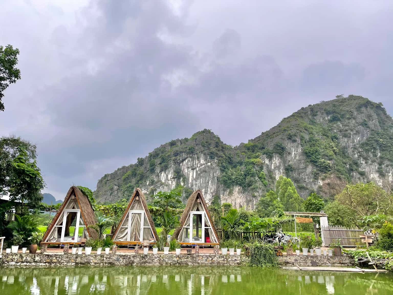 justfly trang an lamia bungalow ninh binh