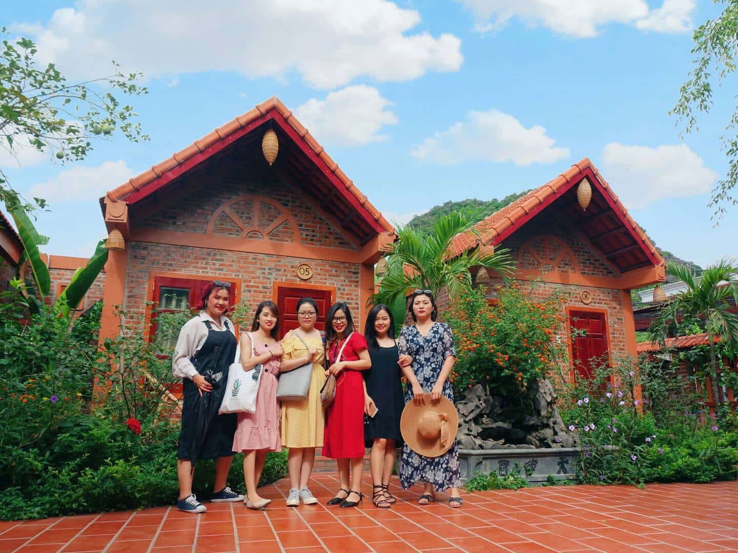 justfly trang an village homestay bungalow ninh binh