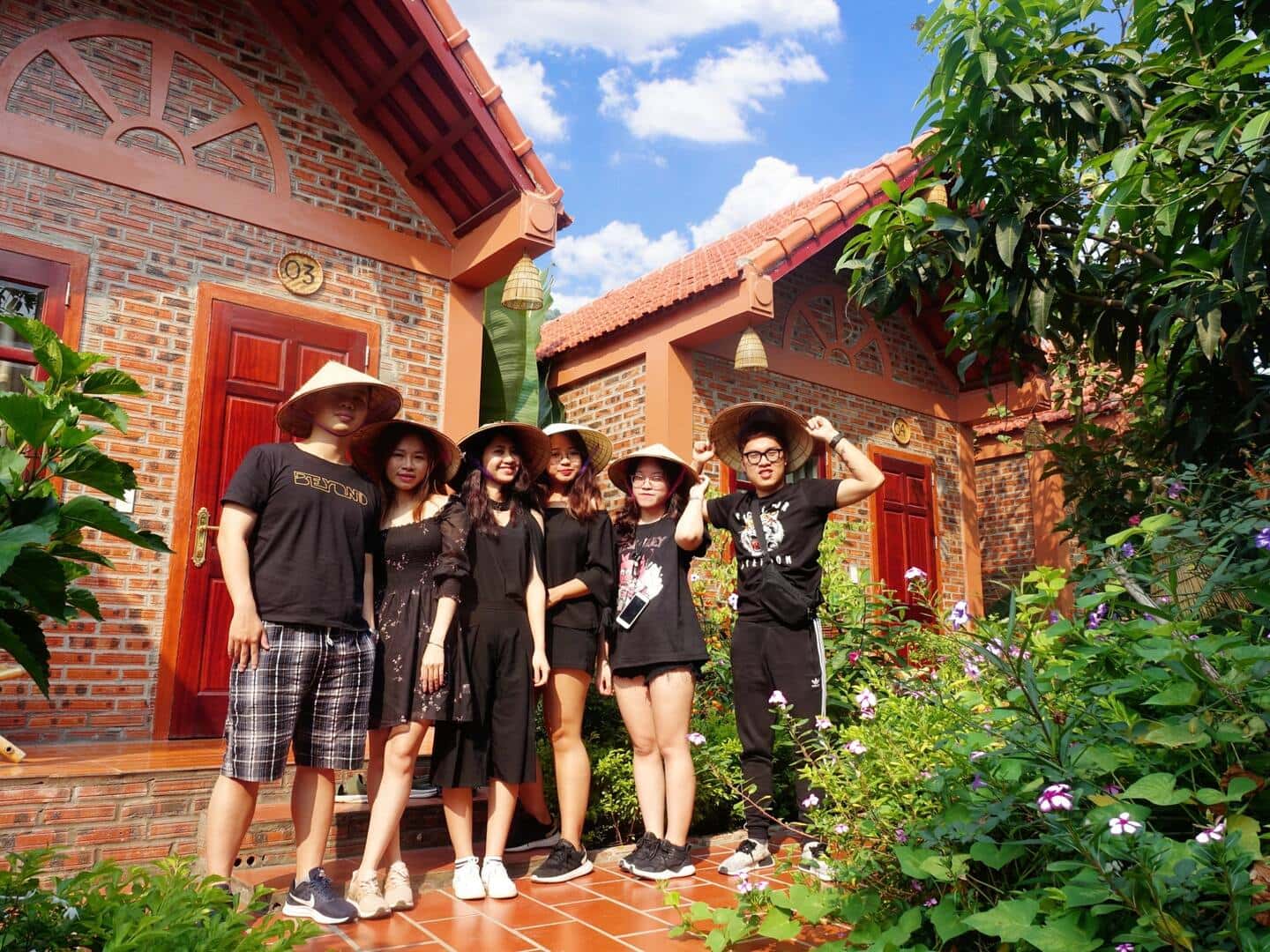 justfly trang an village homestay bungalow ninh binh