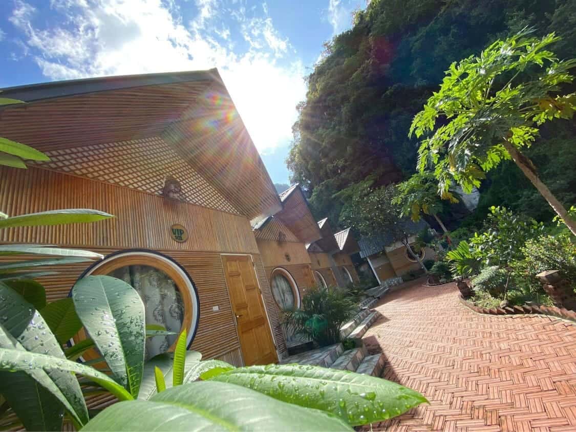 justfly trang an mountain house deluxe bungalow ninh binh 
