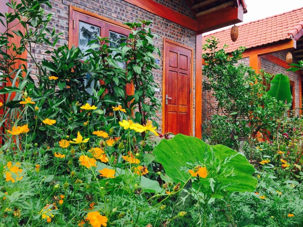 justfly phong 4 nguoi co ban cong tam coc friendly homestay ninh binh