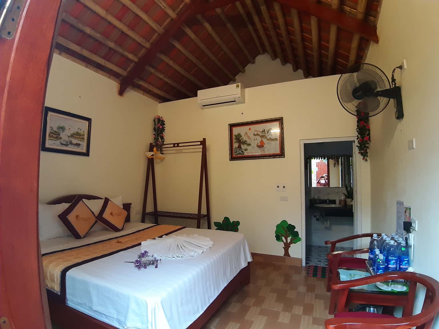 justfly bungalow view vuon viet anh homestay ninh binh