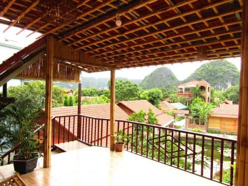 phong double view nui ninh binh mountain side homestay
