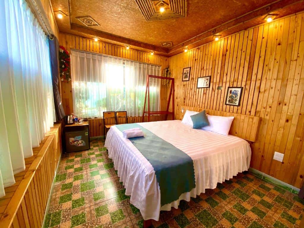 justfly phong luxury 2 nguoi hang mua bambo homestay