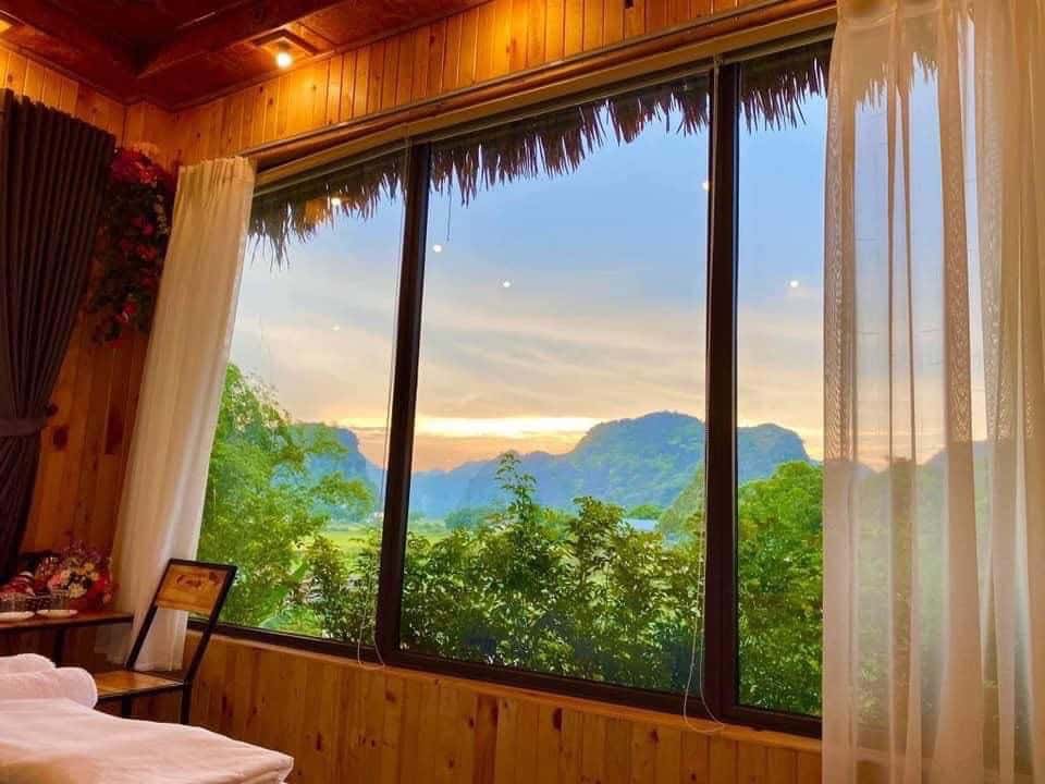 justfly phong luxury 2 nguoi hang mua bambo homestay