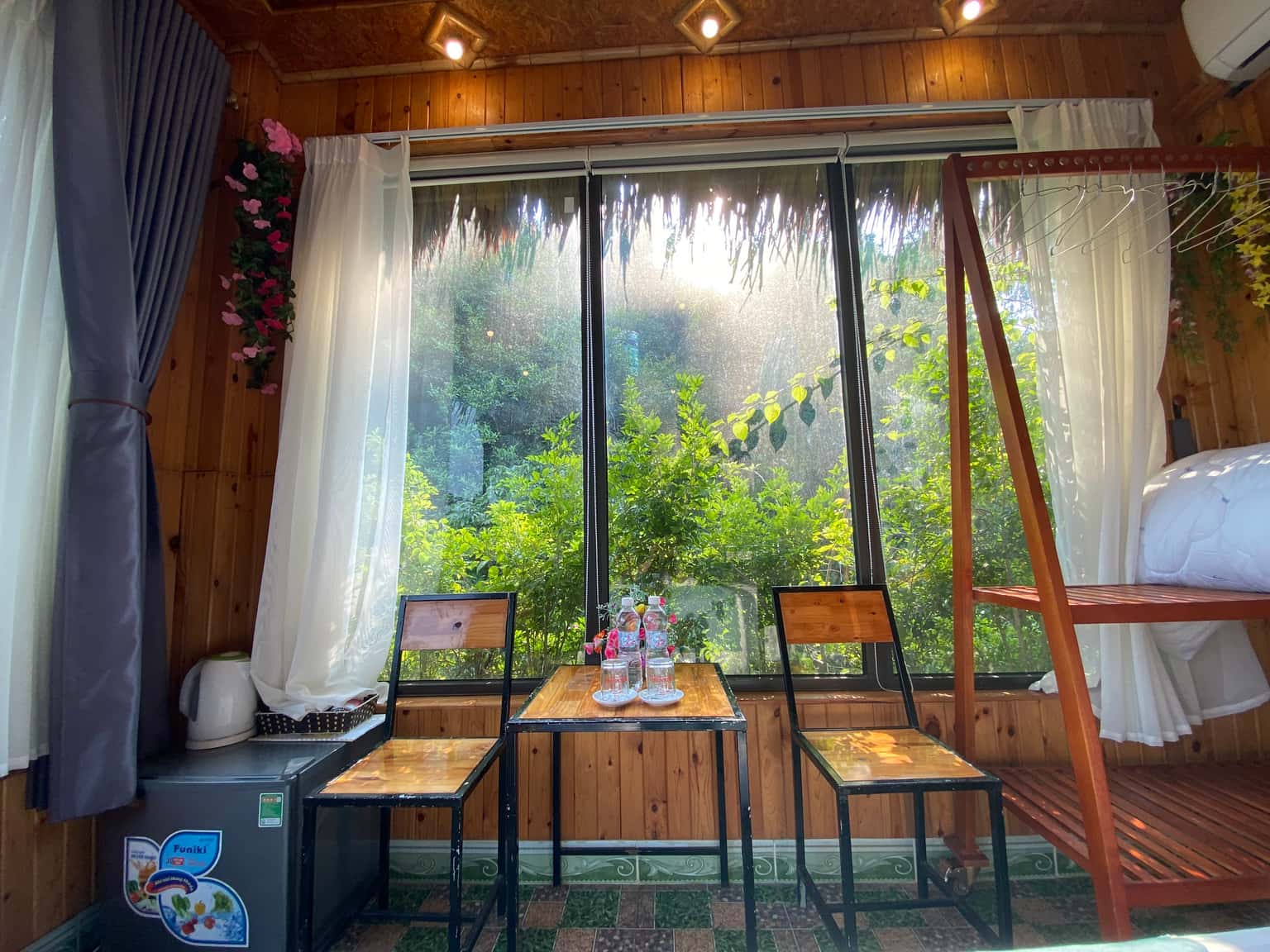 justfly phong luxury 2 nguoi hang mua bambo homestay
