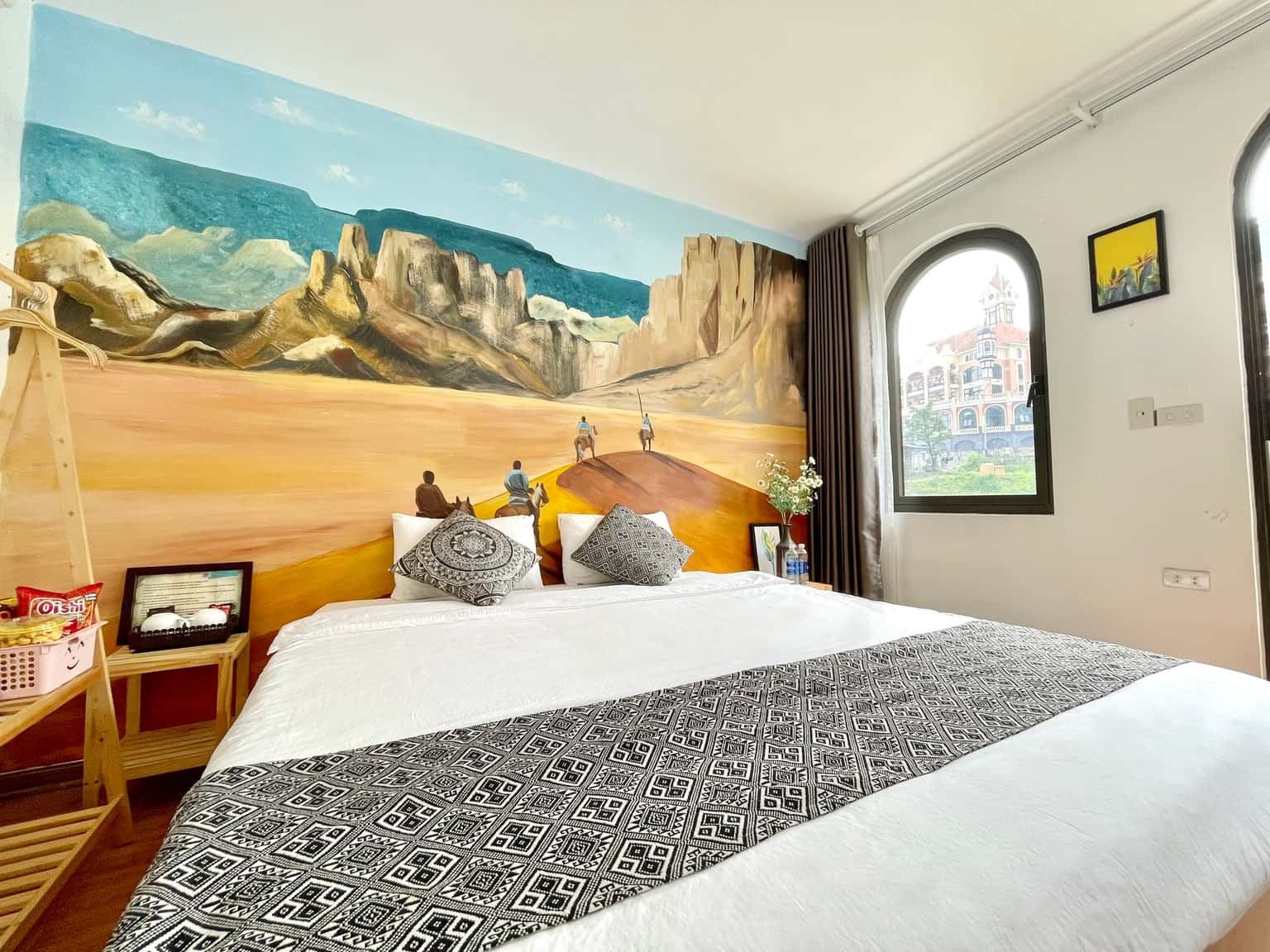 justfly bungalow 305 morocco homestay tam dao