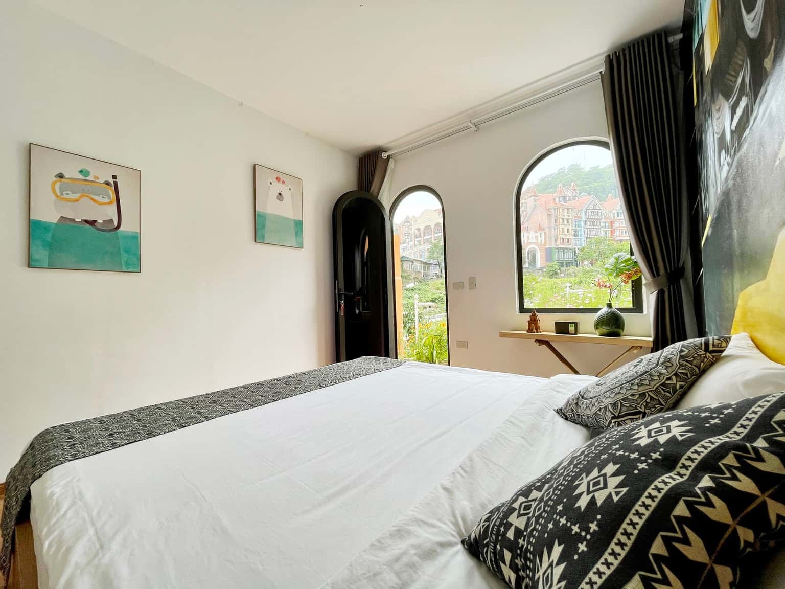 justfly bungalow 306 morocco homestay tam dao