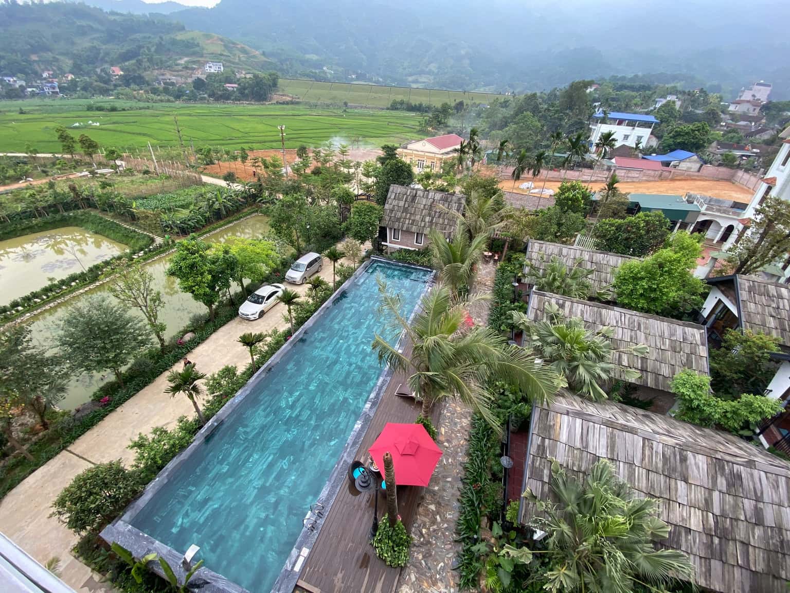 justfly suoi ngoc retreat thach that