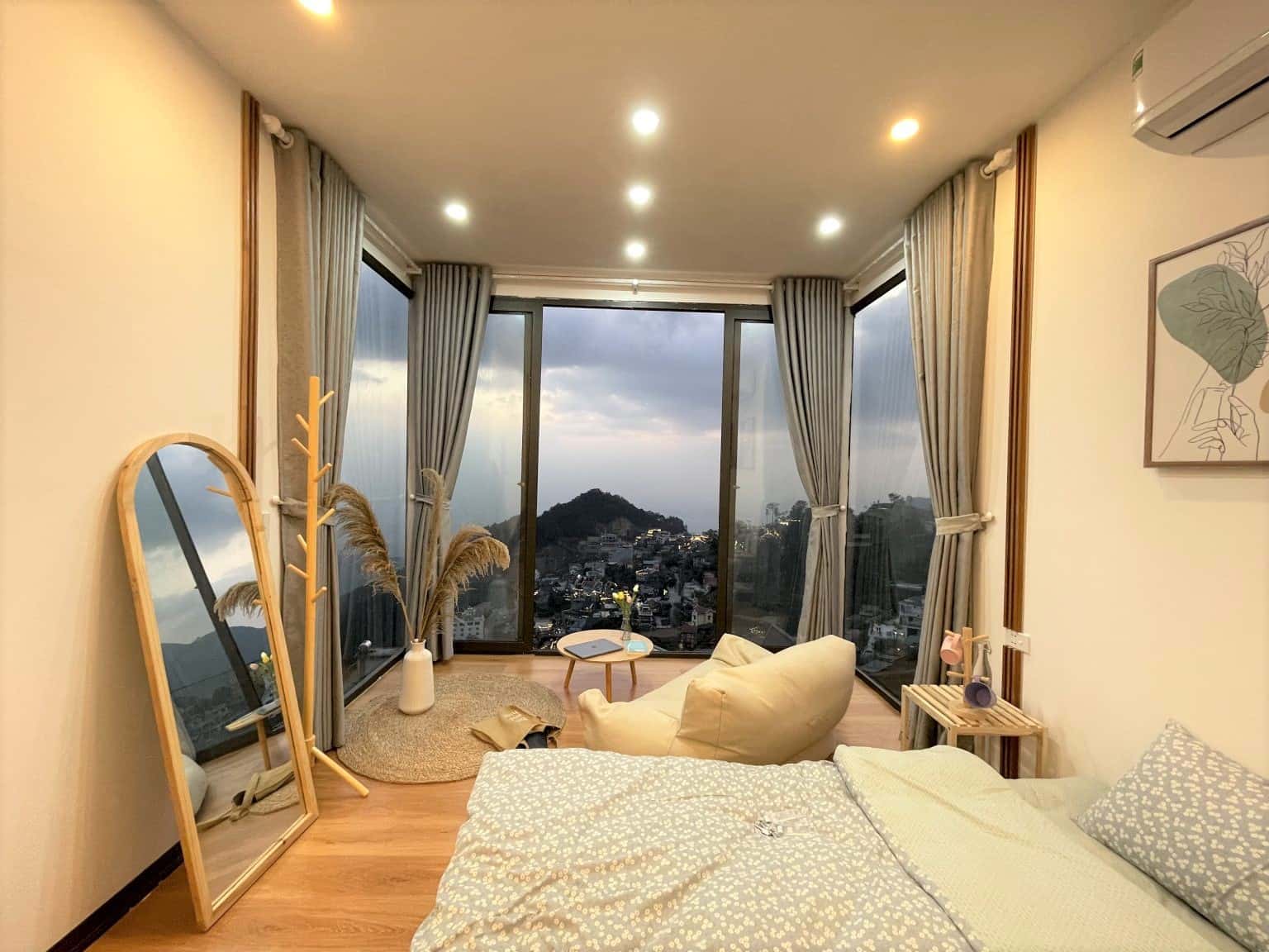 justfly sky suite room co la homestay tam dao