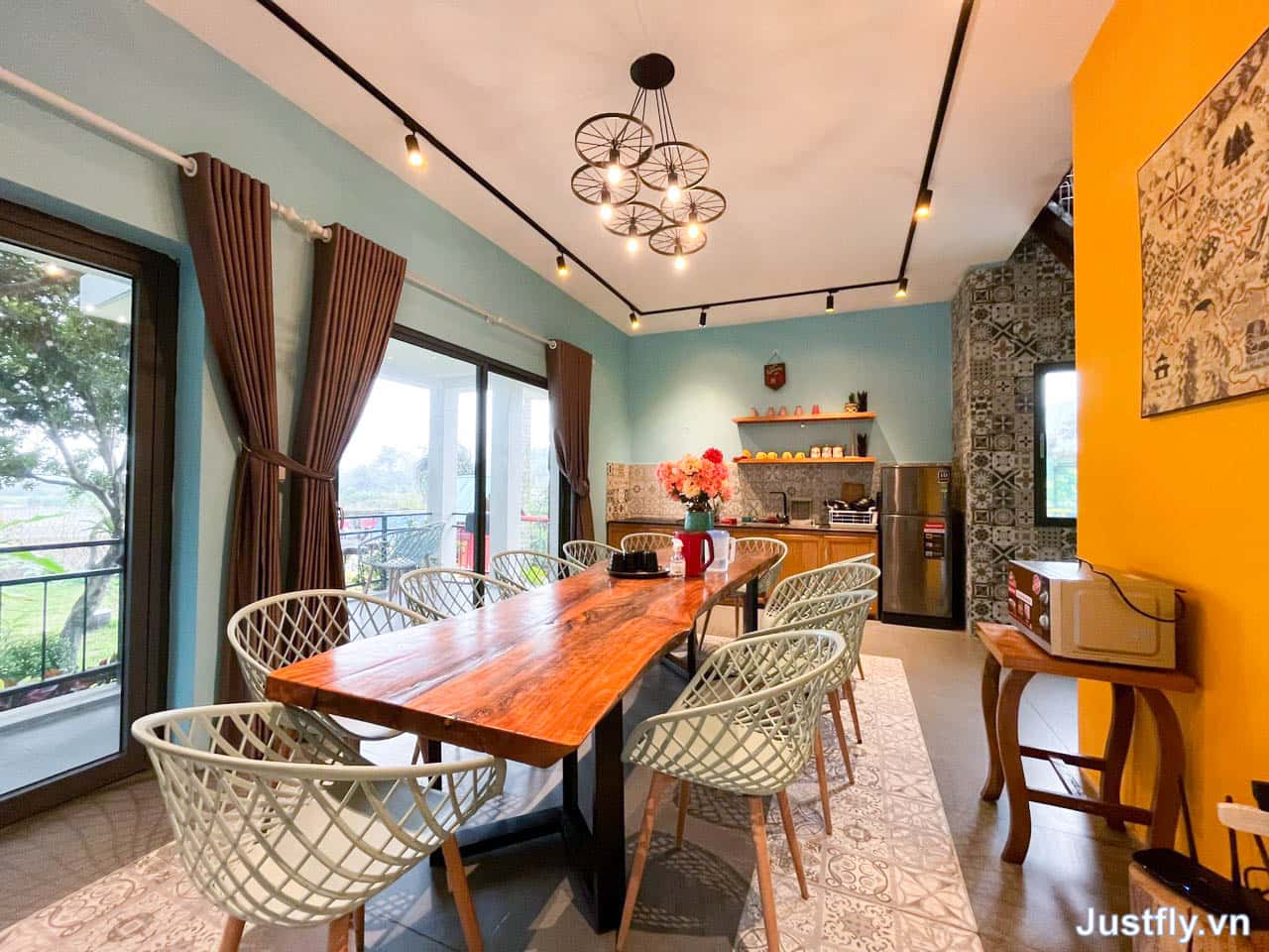 villa hoa giay the kefi house ba vi