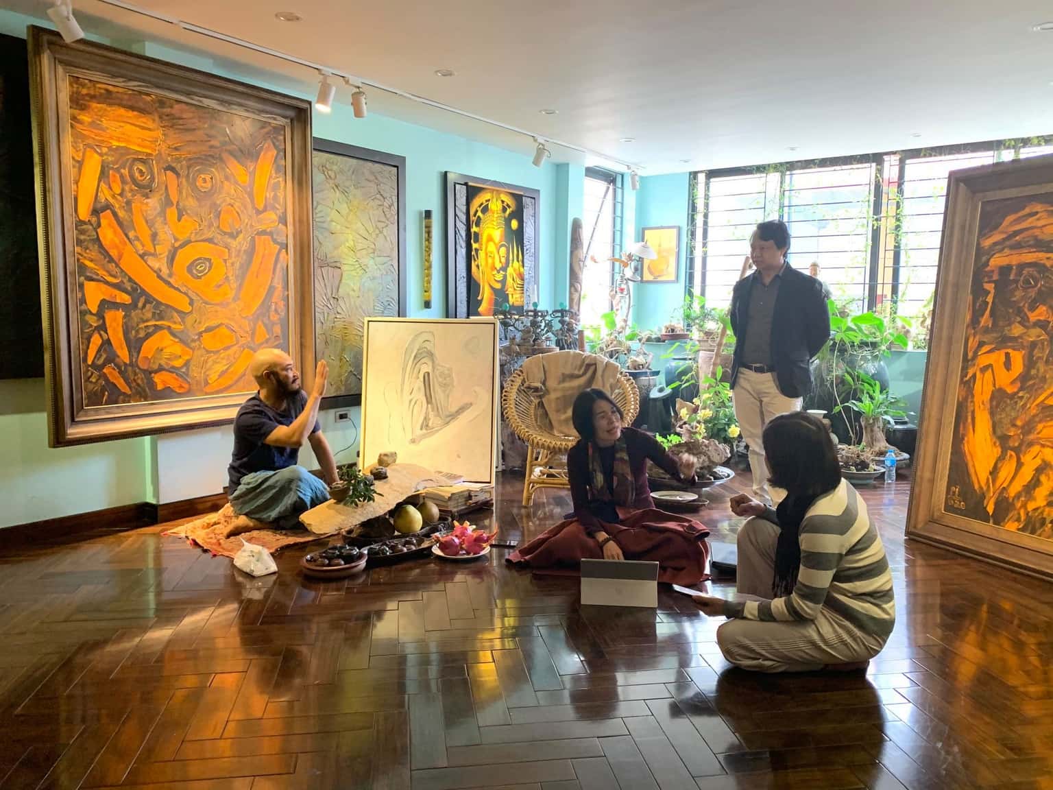  art and architecture walking tour hanoi