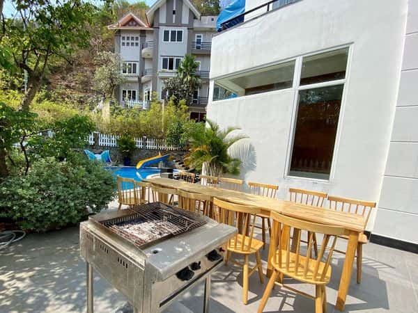 BBQ area