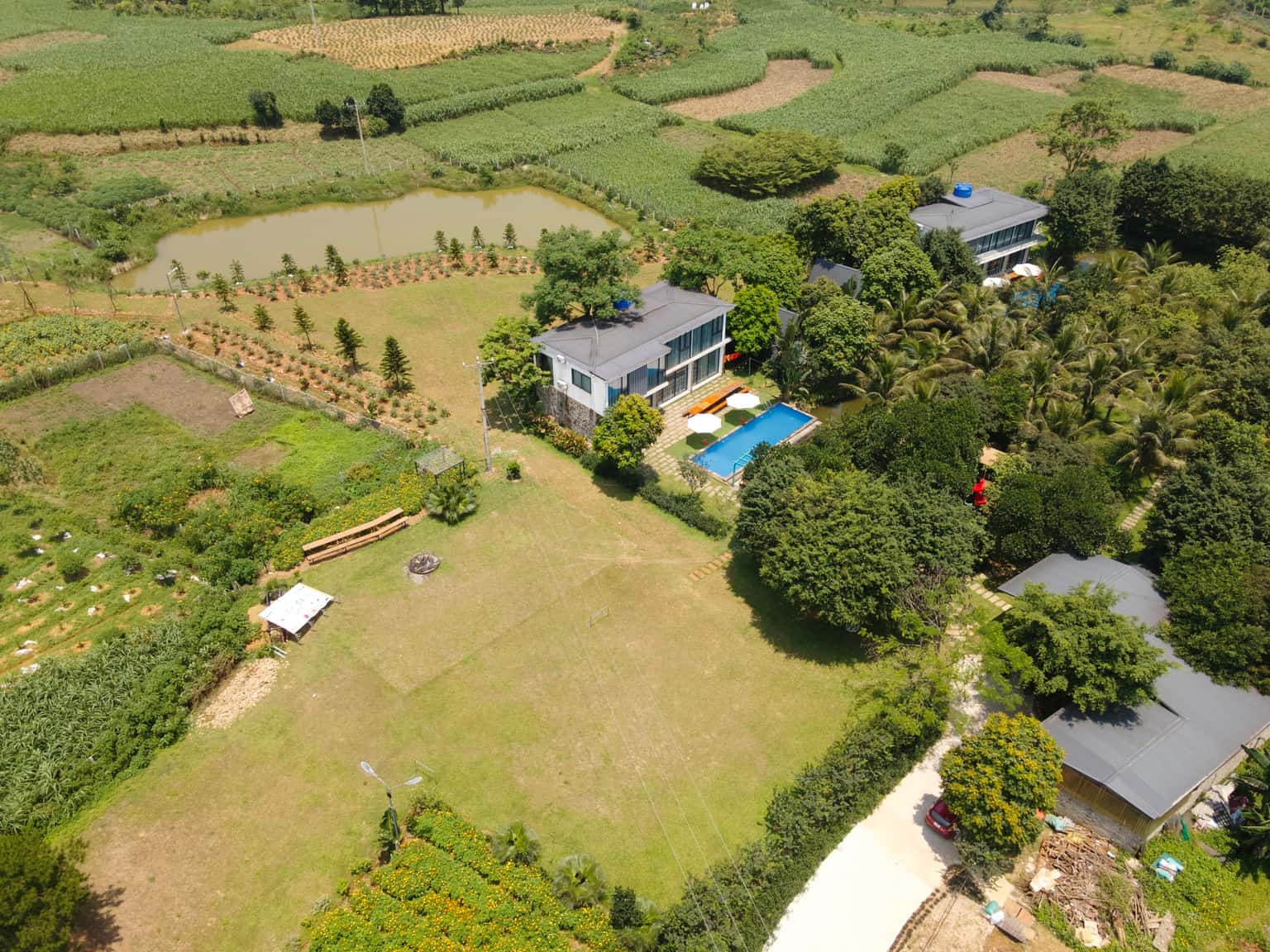 justfly villa 20 tan view bungalow villa homestay ba vi ha noi