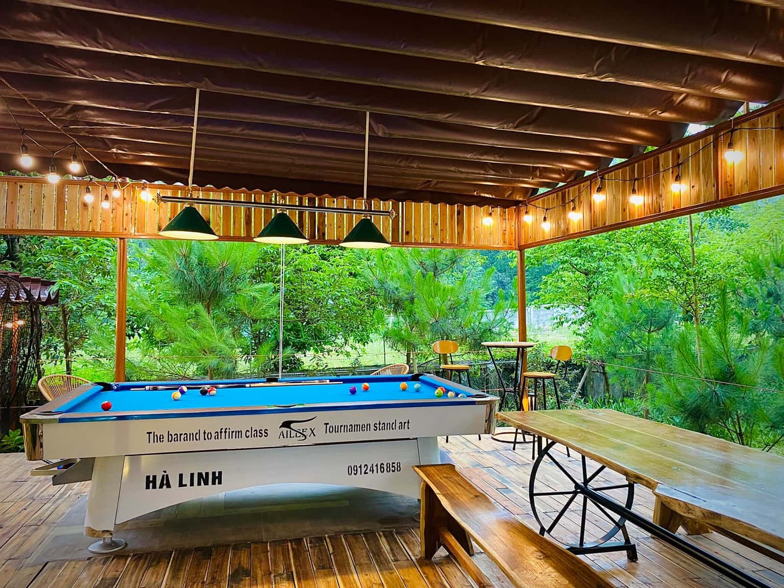 Billiard table