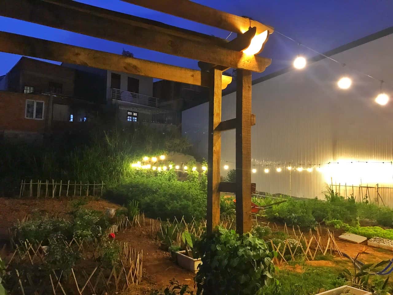 Sân vườn thoáng mát