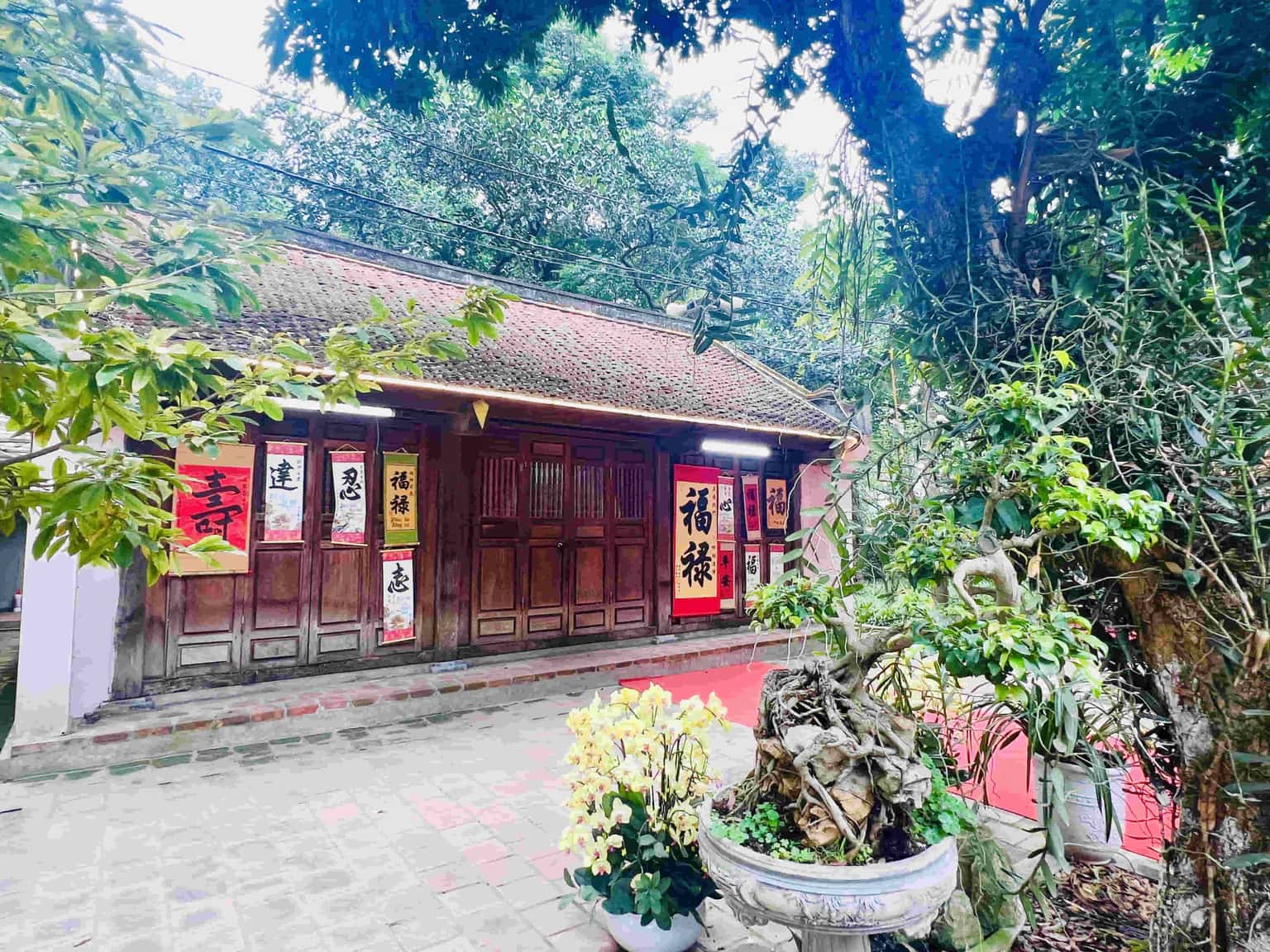 dong cung den va son tay