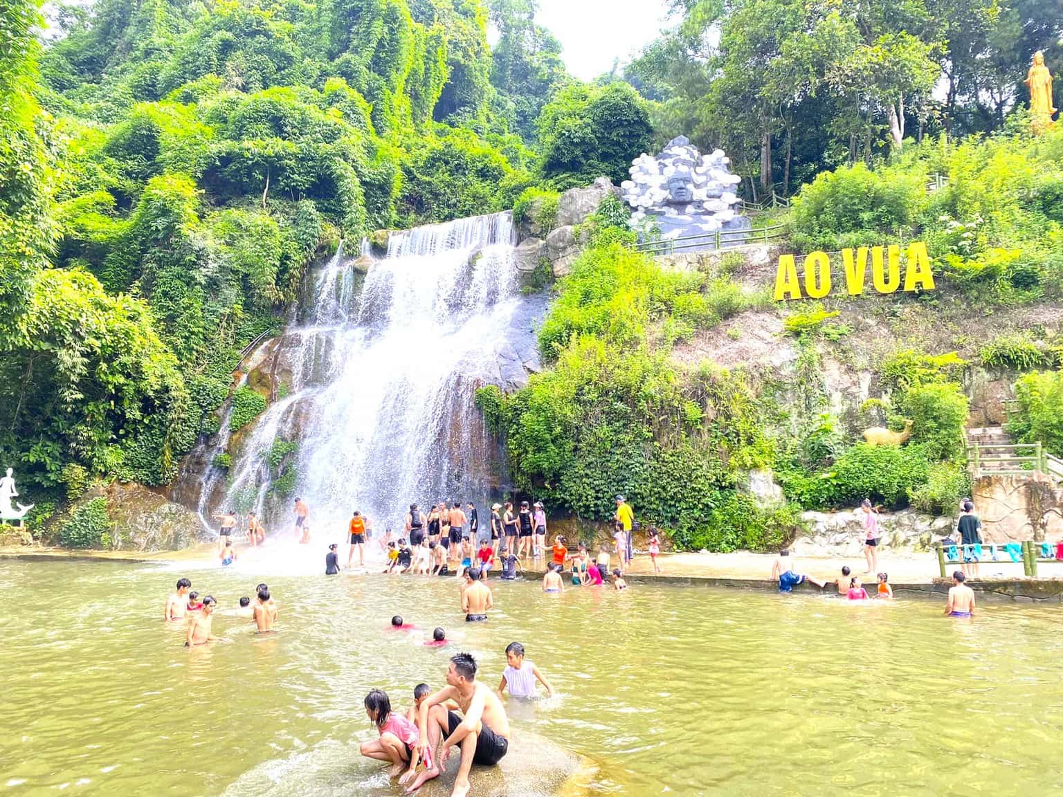 justfly khu du lich ao vua ba vi hanoi