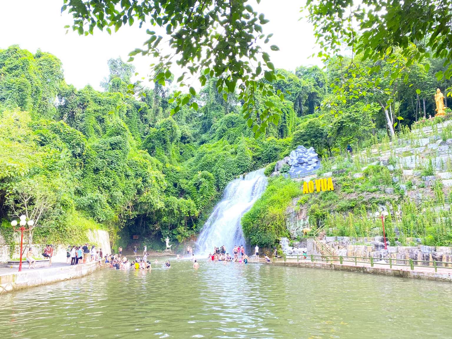 justfly khu du lich ao vua ba vi hanoi