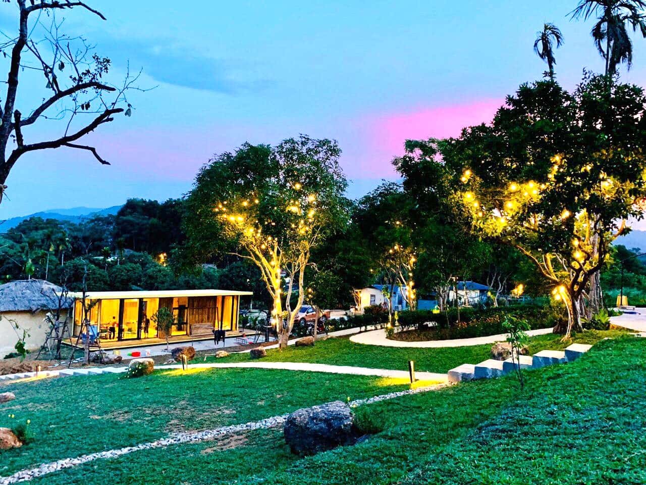 justfly bungalow chill villa ba vi  