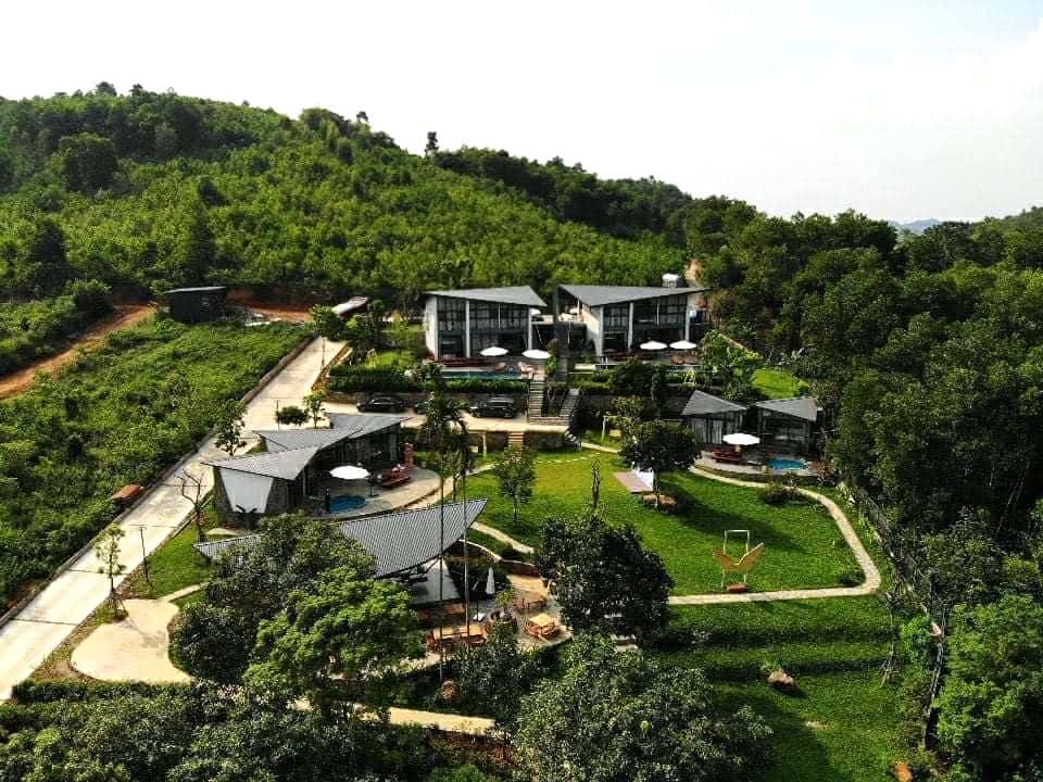 justfly bungalow chill villa ba vi  