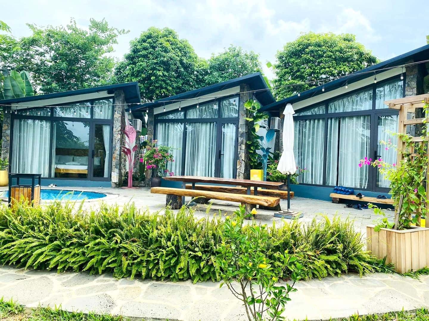 justfly bungalow chill villa ba vi  