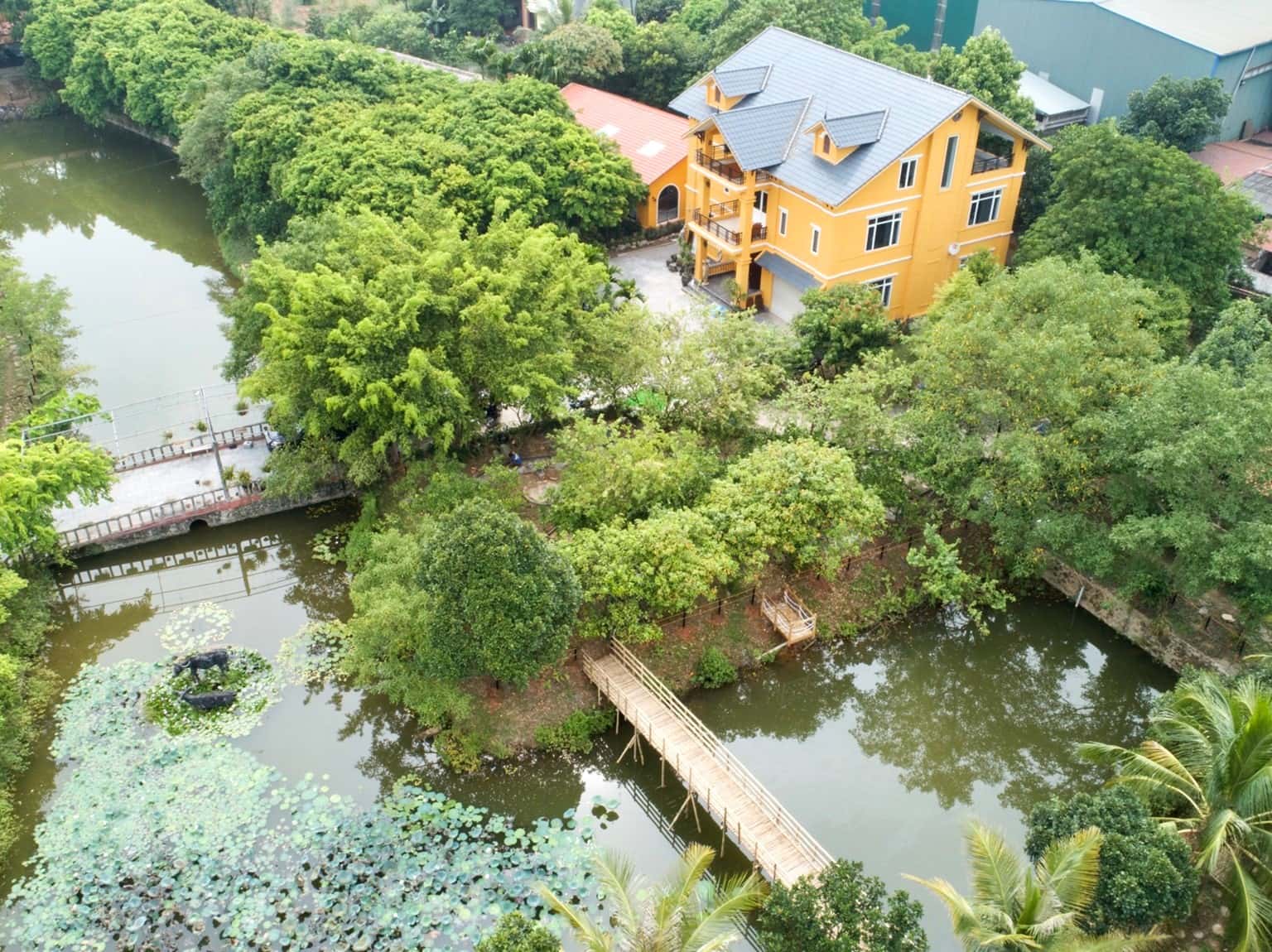 位于Sóc Sơn Đồng Quan湖的Một Homestay整栋