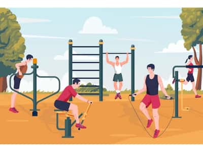 Miễn phí sử dụng thiết bị thể dục ngoài trời