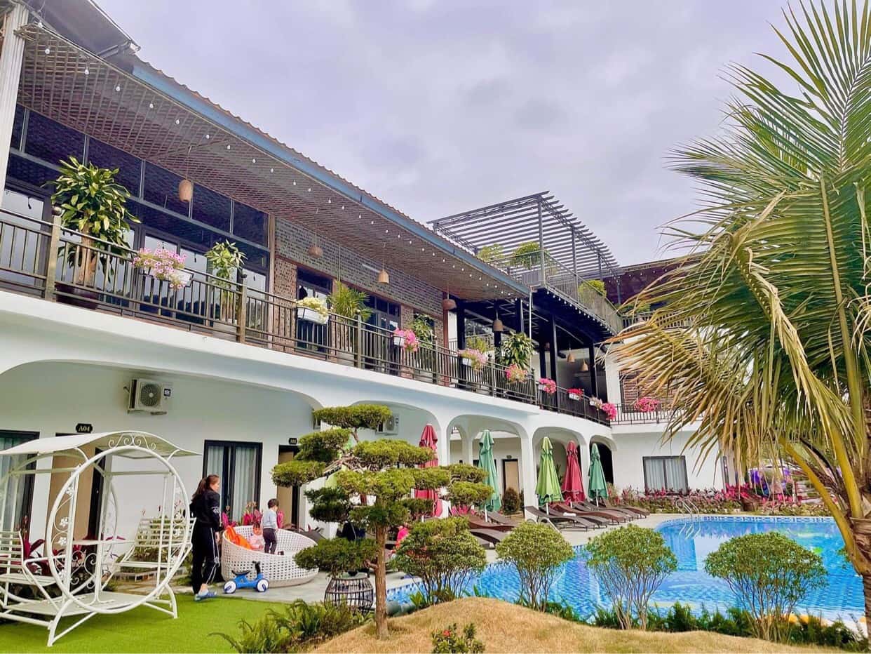 khu a minh tan villa ho dong do