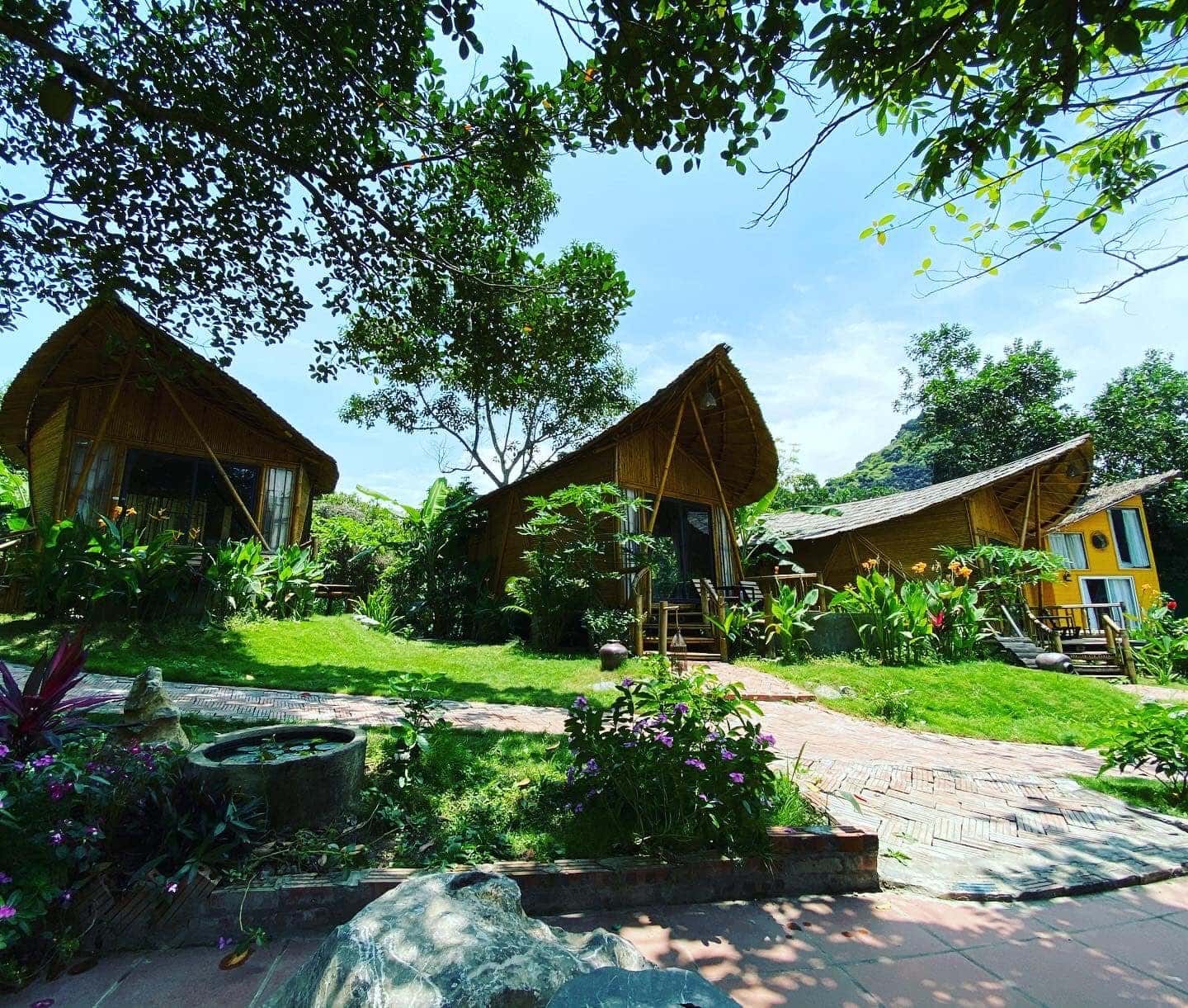 justfly trang an lamia bungalow bamboo bungalow ninh binh