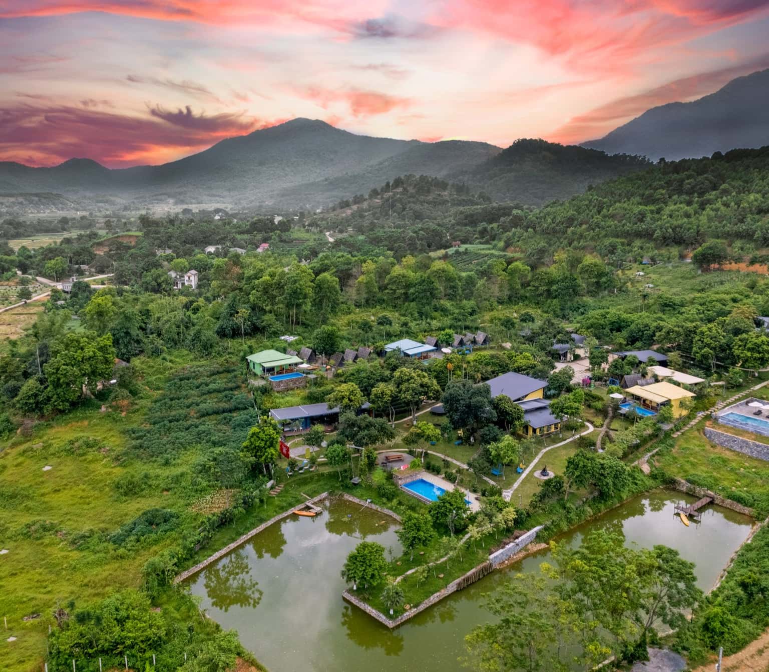 Green 20 Villa (Chill Garden) in Yên Bài, Ba Vì