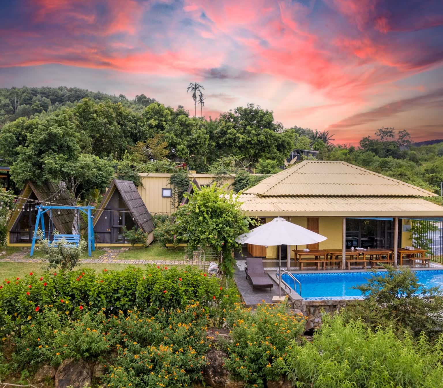 Gold 16 Villa (Chill Garden) in Yên Bài, Ba Vì
