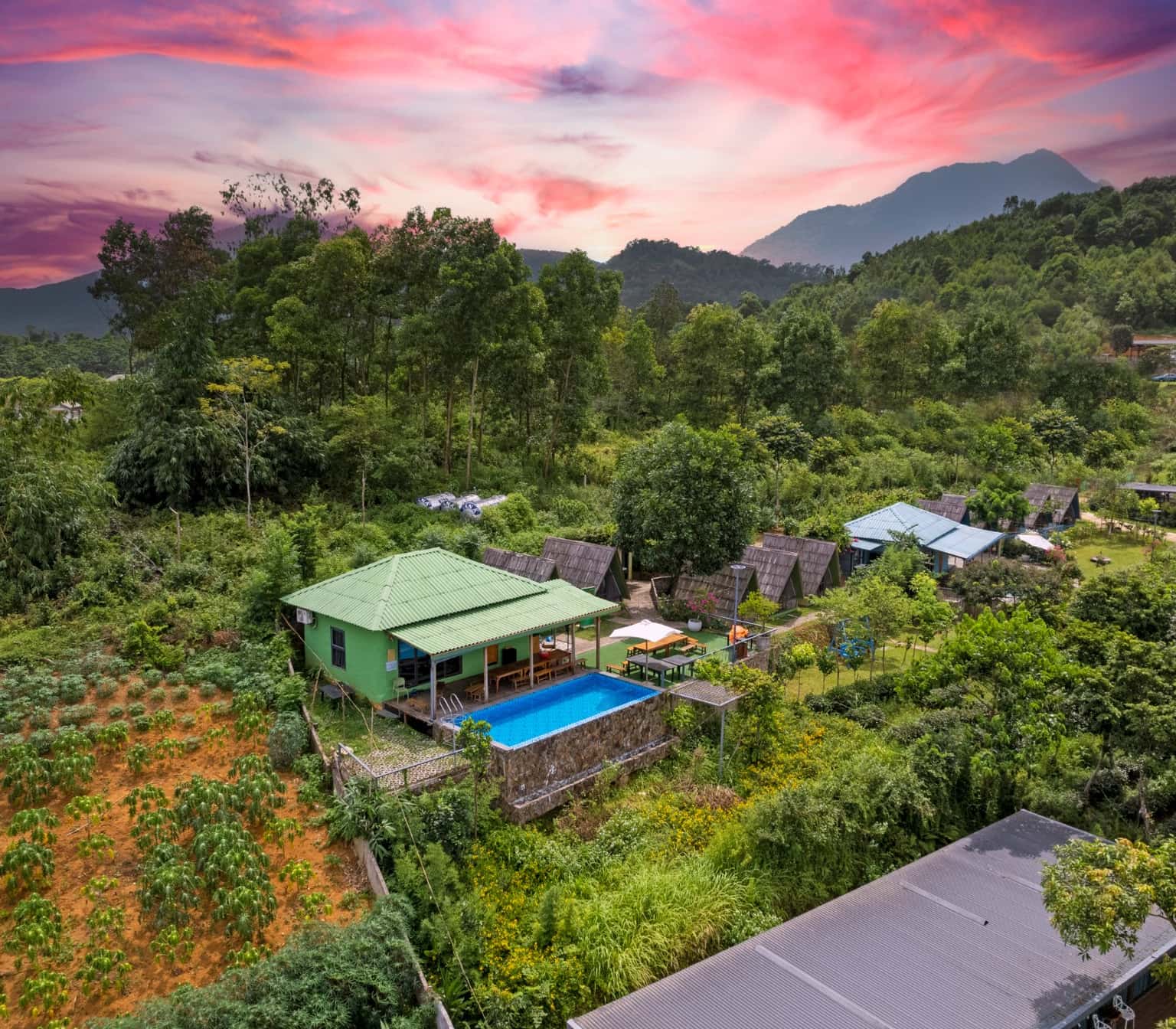 Green 20 Villa (Chill Garden) in Yên Bài, Ba Vì