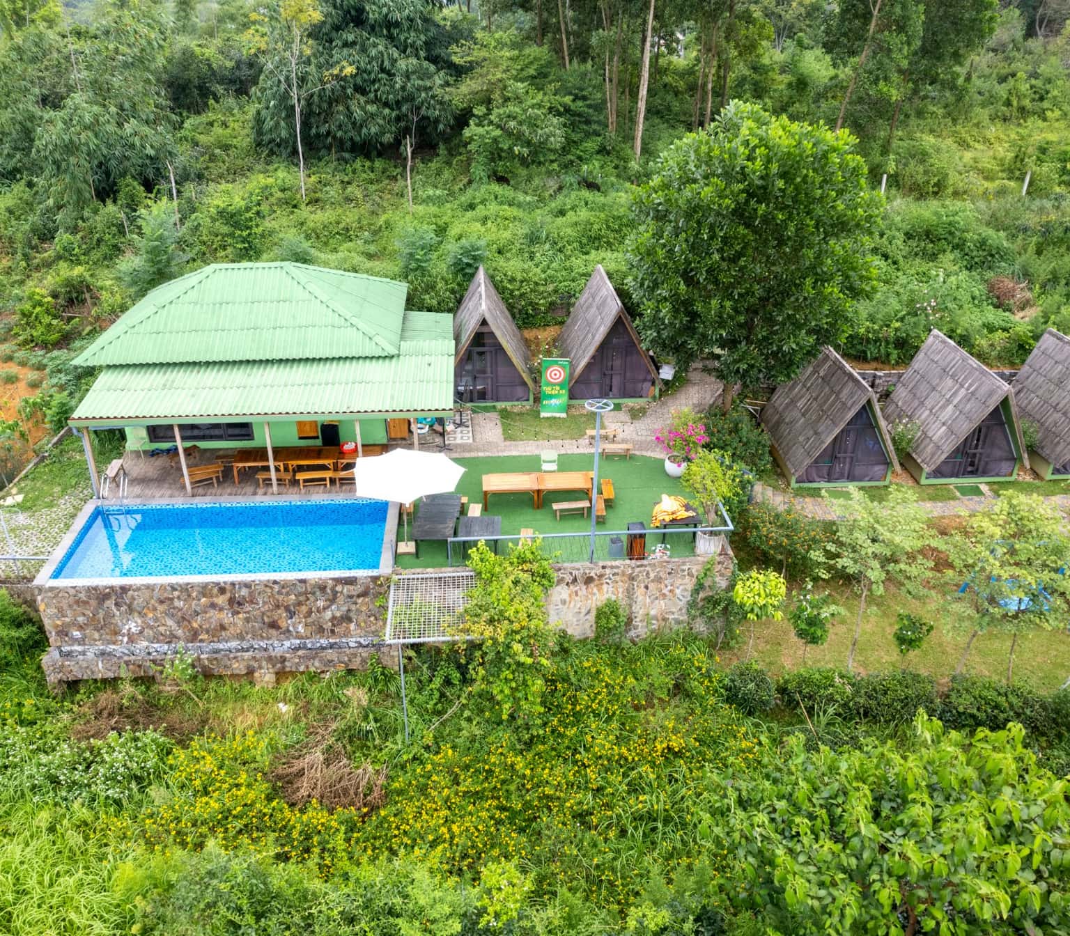 green 20 chill garden ba vi