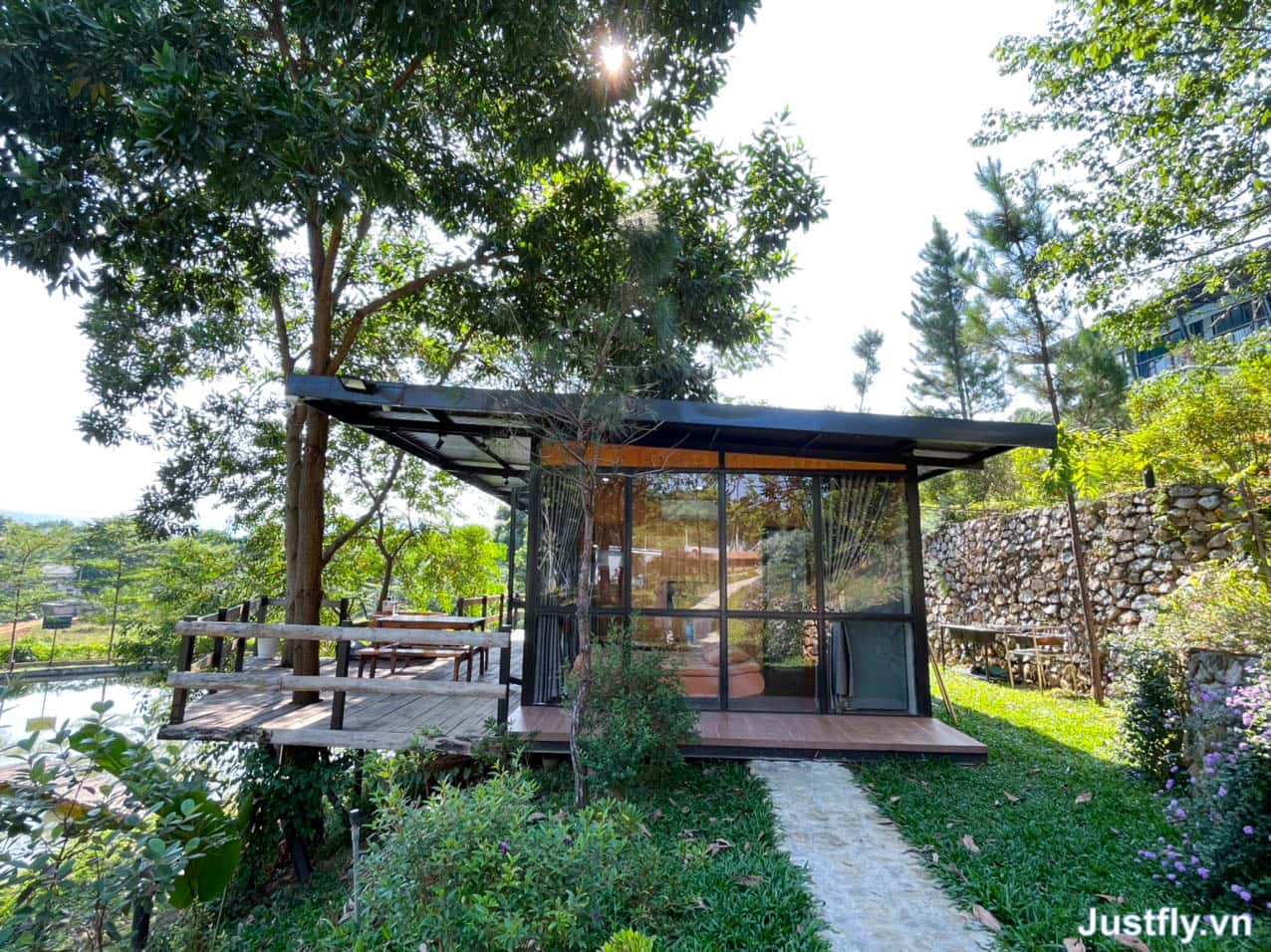 justfly lagoon 2pn homestay ba vi