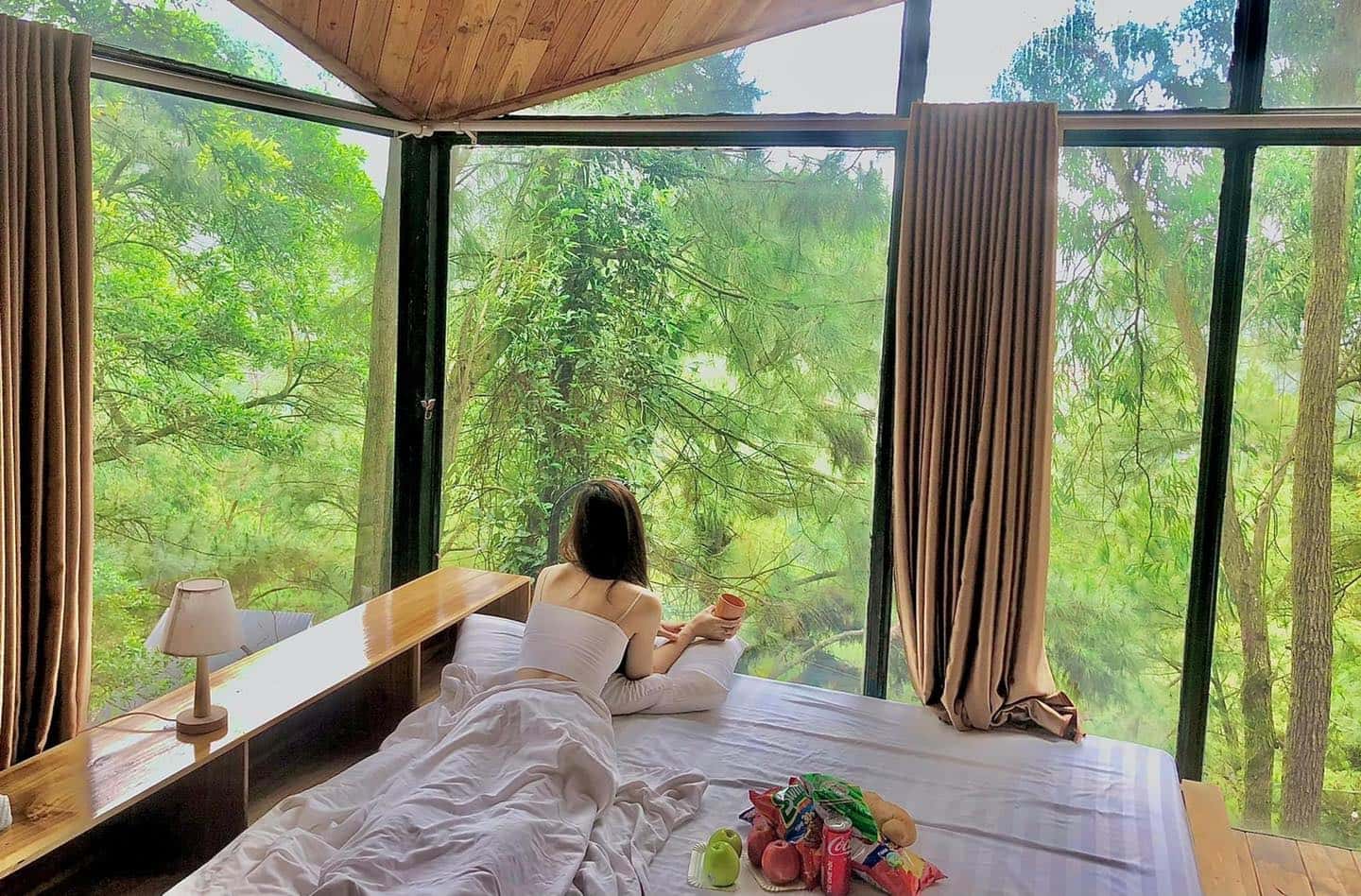 Nhà Gỗ Rừng Thông (De'bay Retreat) tại Lâm Trường, Sóc Sơn