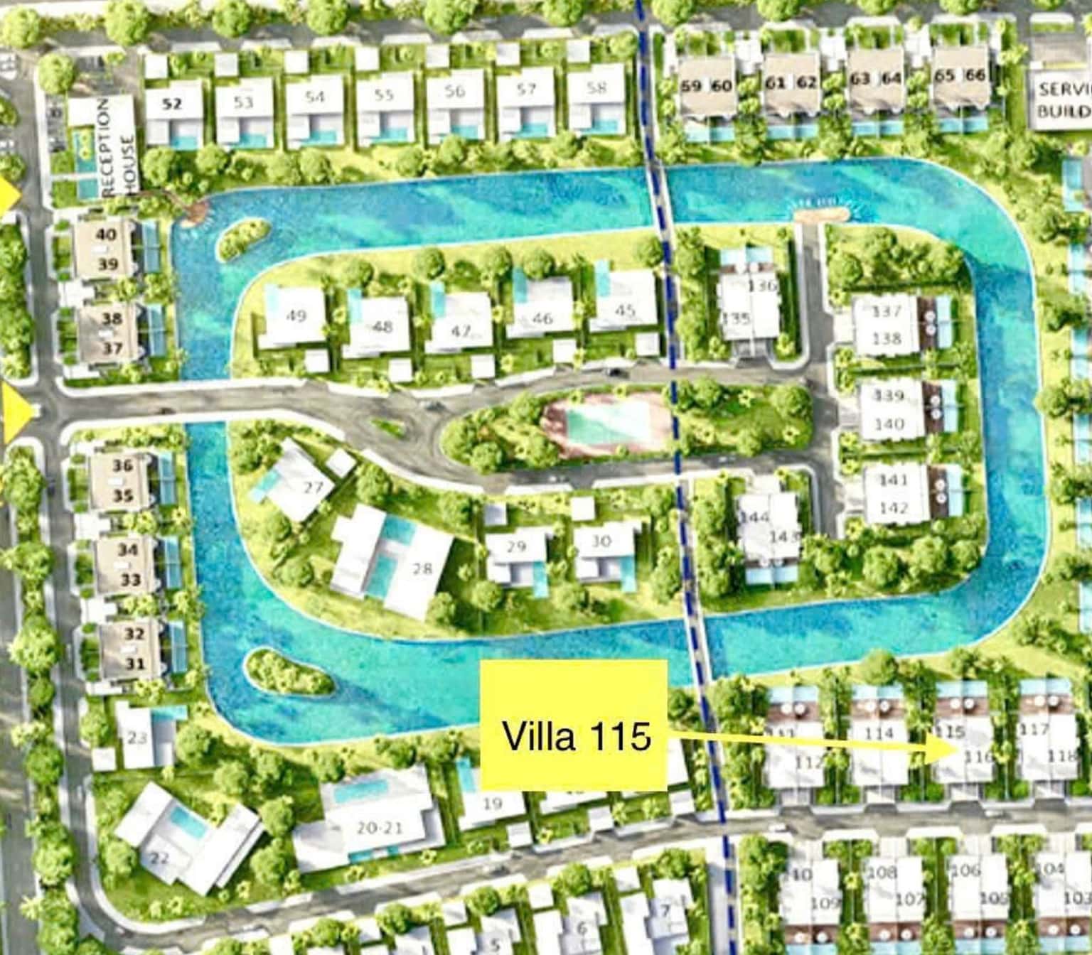 Villa 115 (view sông) - Sanctuary Hồ Tràm, Vũng Tàu