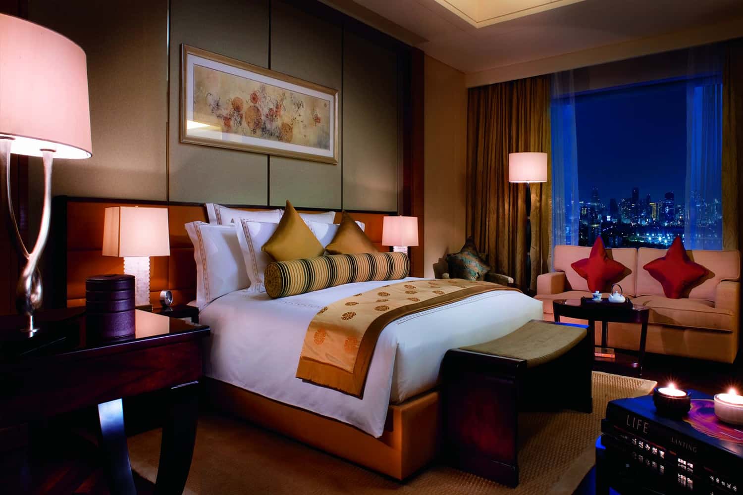 Phòng ngủ tại The Ritz-Carlton