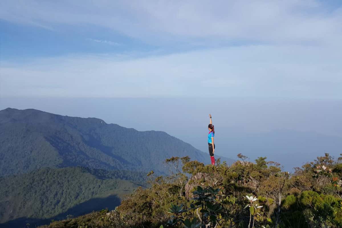 Leo núi Tahan, Malaysia