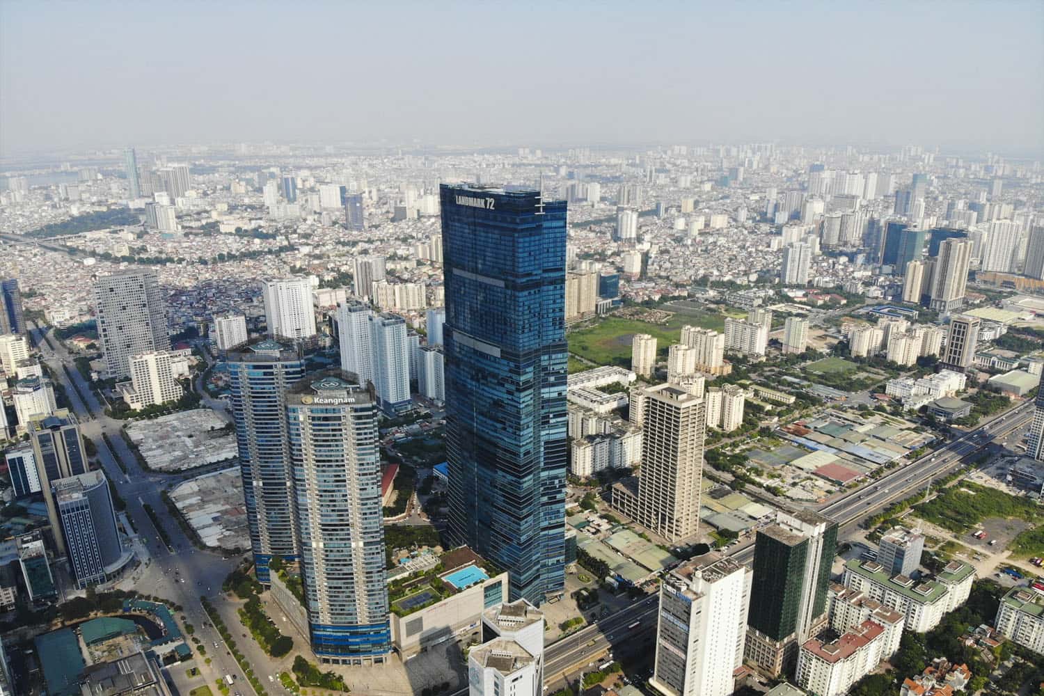 Quy hoạch trong tòa nhà Keangnam Landmark 72