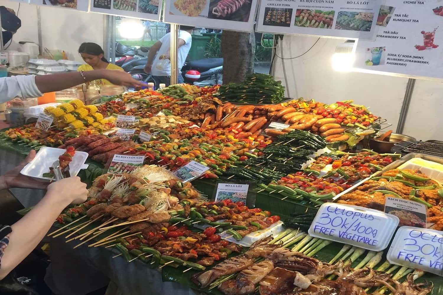 Đồ nướng ở Bùi Viện